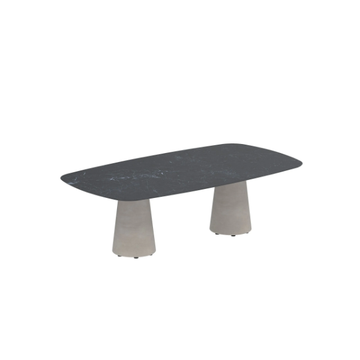 CONIX - Rectangular Ductal® garden table by Royal Botania - view 3